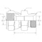 World Wide Fittings Female JIC Swivel to Male British Standard Pipe Parallel Straight Adapter 7022X04X06 - alternate 2